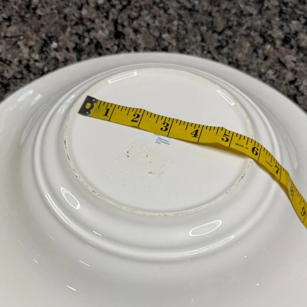 Home made in Portugal large White Porcelain Bowl